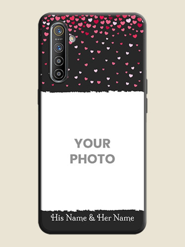 Custom Fall in Love with Your Partner  - Photo on Space Black Soft Matte Phone Cover - Realme XT - alternate view