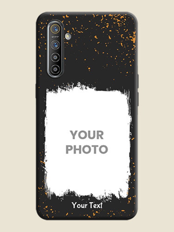 Custom Spray Free Design - Photo on Space Black Soft Matte Phone Cover - Realme XT - alternate view