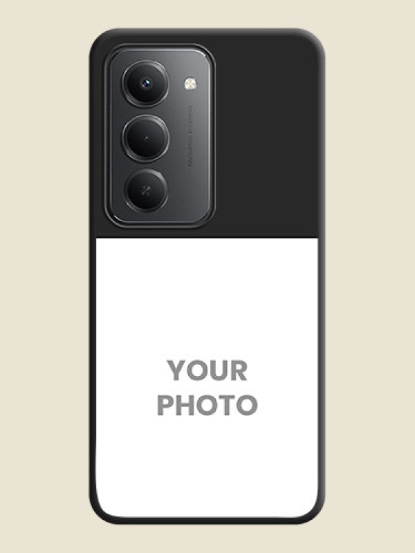 Custom Image Upload With Space Black Color On Custom Soft Matte Mobile Back Cover - Redmi 15 5G - alternate view