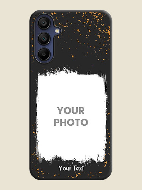 Custom Spray Free Design - Photo on Space Black Soft Matte Phone Cover - Galaxy A15 5G - alternate view