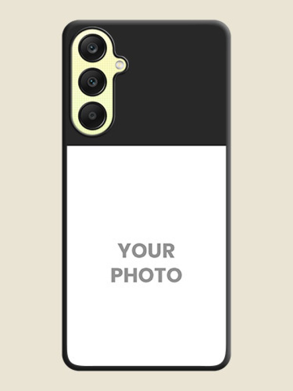 Custom Image Upload With Space Black Color On Custom Soft Matte Mobile Back Cover - Samsung Galaxy A25 5G - alternate view