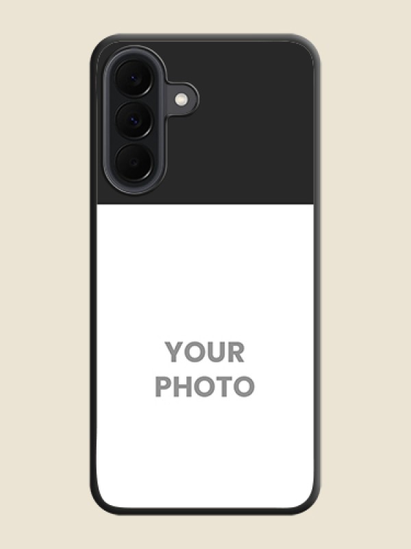 Custom Image Upload With Space Black Color On Custom Soft Matte Mobile Back Cover - Samsung Galaxy A37 5G - alternate view