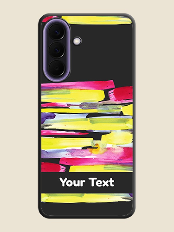 Custom Brush Coloured On Space Black Custom Soft Matte Mobile Back Cover - Samsung Galaxy A57 5G - alternate view