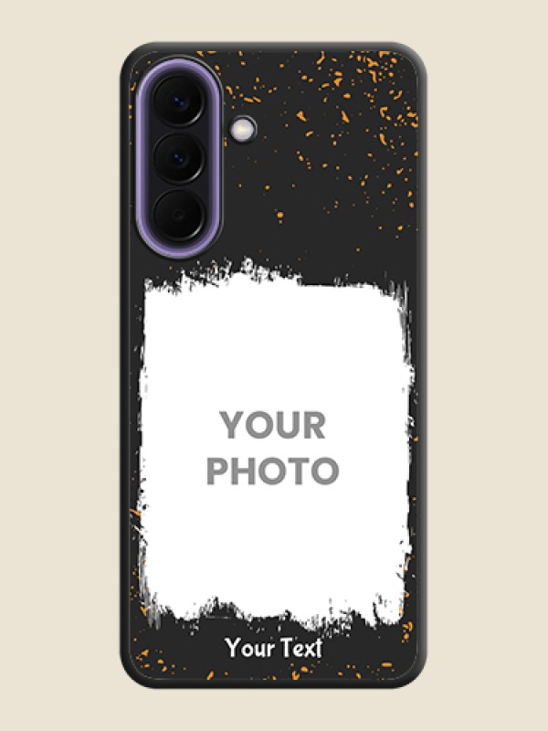 Custom Spray Free Design on Photo On Space Black Custom Soft Matte Mobile Back Cover - Samsung Galaxy A57 5G - alternate view
