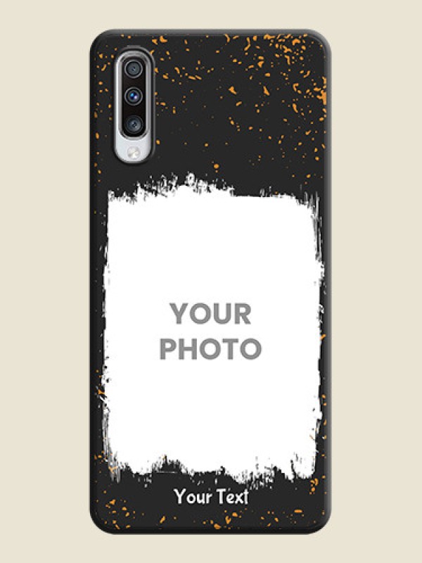 Custom Spray Free Design - Photo on Space Black Soft Matte Phone Cover - Galaxy A70 - alternate view