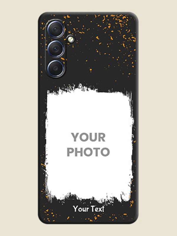 Custom Spray Free Design - Photo on Space Black Soft Matte Phone Cover - Galaxy F54 5G - alternate view