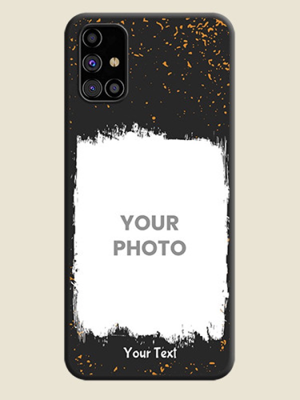 Custom Spray Free Design - Photo on Space Black Soft Matte Phone Cover - Galaxy M31s - alternate view