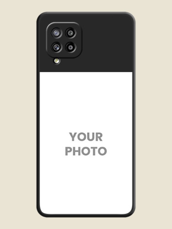 Custom Image Upload With Space Black Color On Custom Soft Matte Mobile Back Cover - Samsung Galaxy M42 5G - alternate view