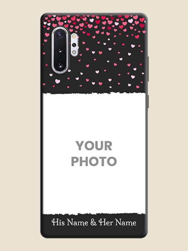Custom Fall in Love with Your Partner  - Photo on Space Black Soft Matte Phone Cover - Galaxy Note 10 Plus - alternate view