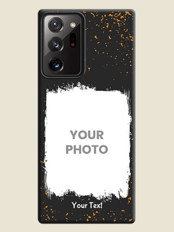 Custom Spray Free Design - Photo on Space Black Soft Matte Phone Cover - Galaxy Note 20 Ultra - alternate view