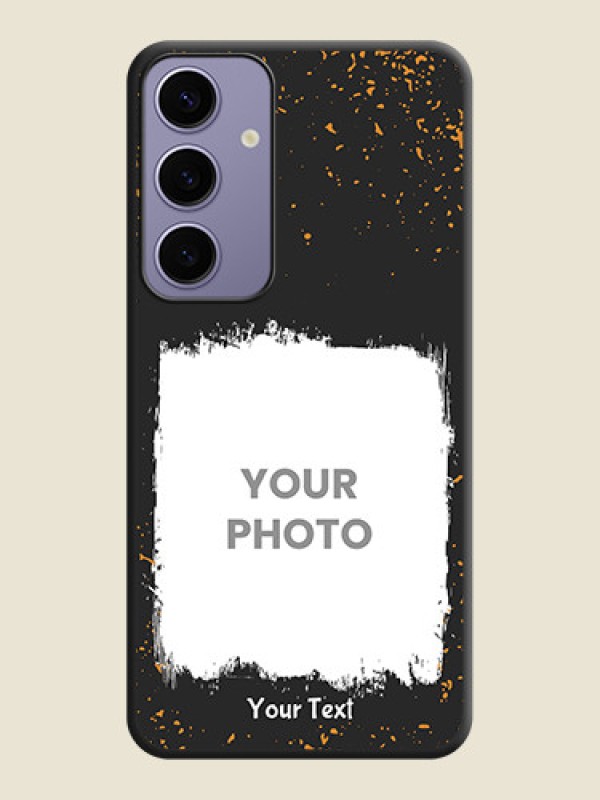 Custom Spray Free Design - Photo on Space Black Soft Matte Phone Cover - Galaxy S24 Plus 5G - alternate view