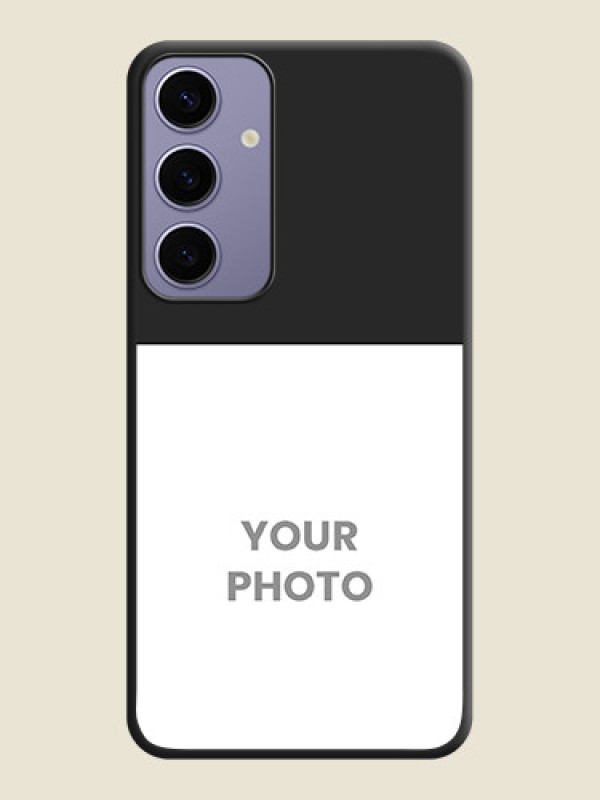 Custom Image Upload With Space Black Color On Custom Soft Matte Mobile Back Cover - Samsung Galaxy S24 Plus 5G - alternate view