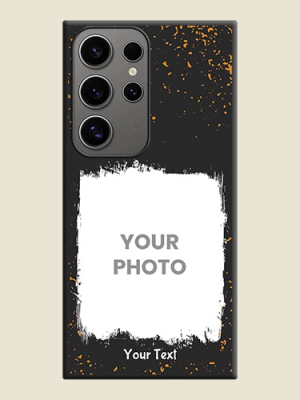 Custom Spray Free Design - Photo on Space Black Soft Matte Phone Cover - Galaxy S24 Ultra 5G - alternate view