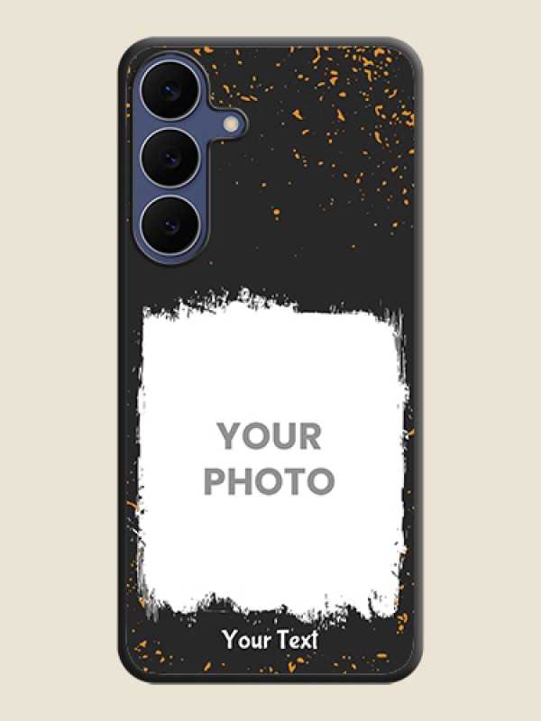 Custom Spray Free Design on Photo On Space Black Custom Soft Matte Mobile Back Cover - Samsung Galaxy S25 FE 5G - alternate view