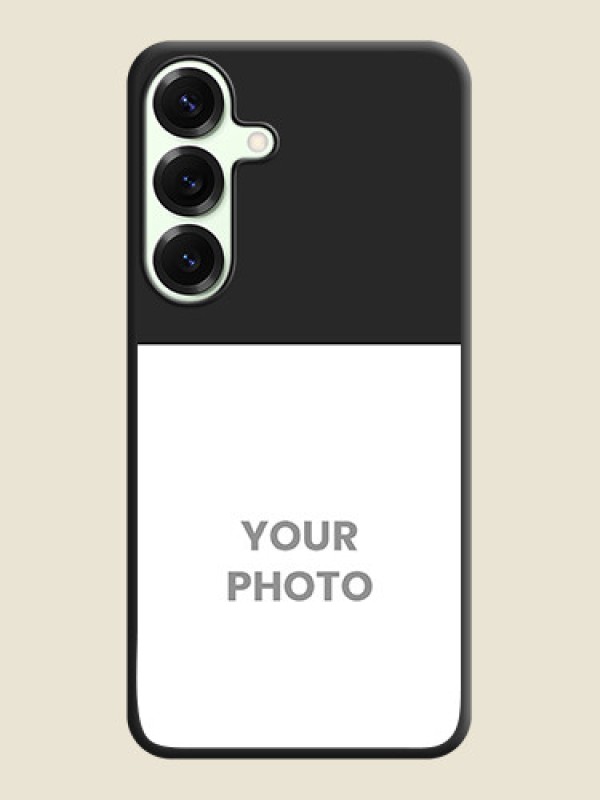 Custom Image Upload With Space Black Color On Custom Soft Matte Mobile Back Cover - Samsung Galaxy S25 Plus 5G - alternate view