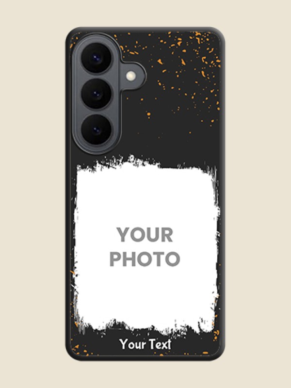 Custom Spray Free Design on Photo On Space Black Custom Soft Matte Mobile Back Cover - Samsung Galaxy S26 5G - alternate view