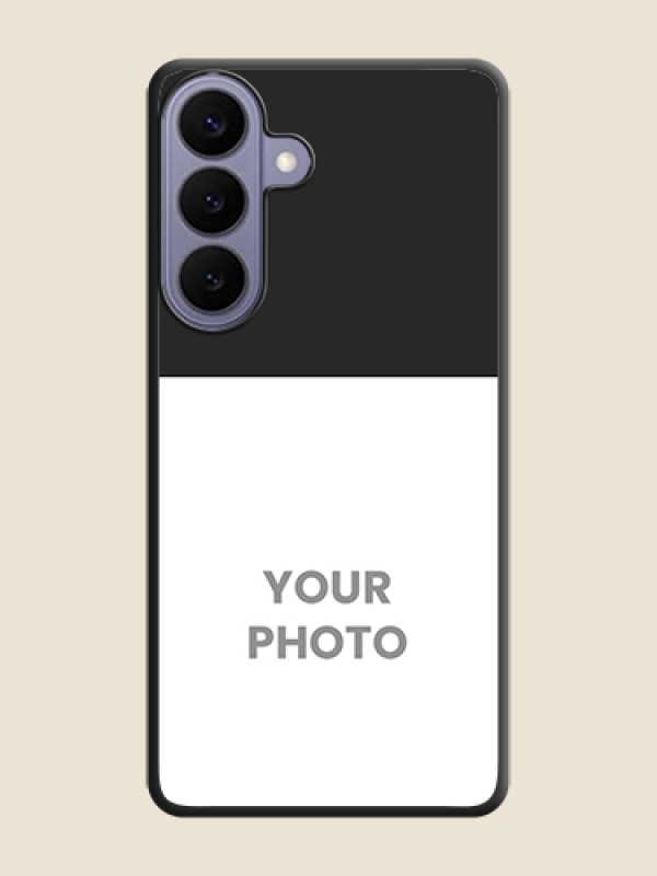 Custom Image Upload With Space Black Color On Custom Soft Matte Mobile Back Cover - Samsung Galaxy S26 Plus 5G - alternate view