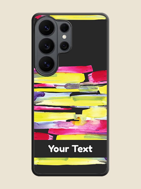 Custom Brush Coloured On Space Black Custom Soft Matte Mobile Back Cover - Samsung Galaxy S26 Ultra 5G - alternate view