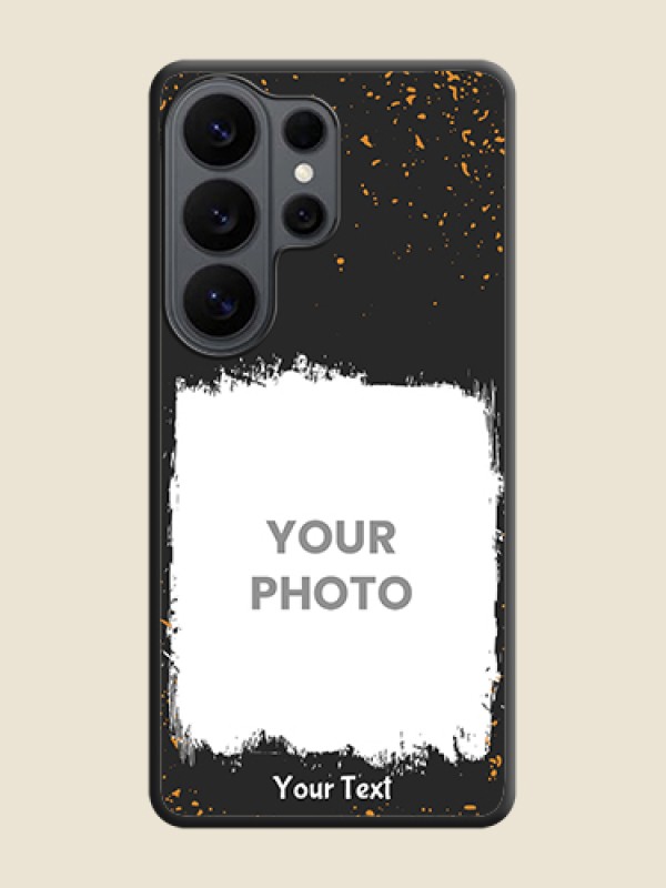 Custom Spray Free Design on Photo On Space Black Custom Soft Matte Mobile Back Cover - Samsung Galaxy S26 Ultra 5G - alternate view