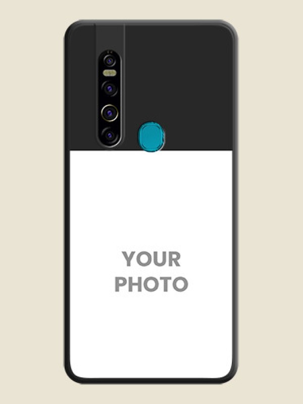 Custom Image Upload With Space Black Color On Custom Soft Matte Mobile Back Cover - Tecno Camon 15 Pro - alternate view