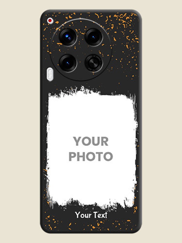 Custom Spray Free Design on Photo On Space Black Custom Soft Matte Mobile Back Cover - Camon 30 5G - alternate view