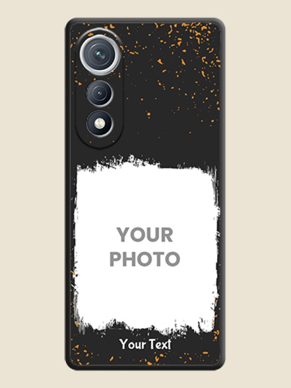Custom Spray Free Design on Photo On Space Black Custom Soft Matte Mobile Back Cover - Tecno Pova Curve 5G - alternate view