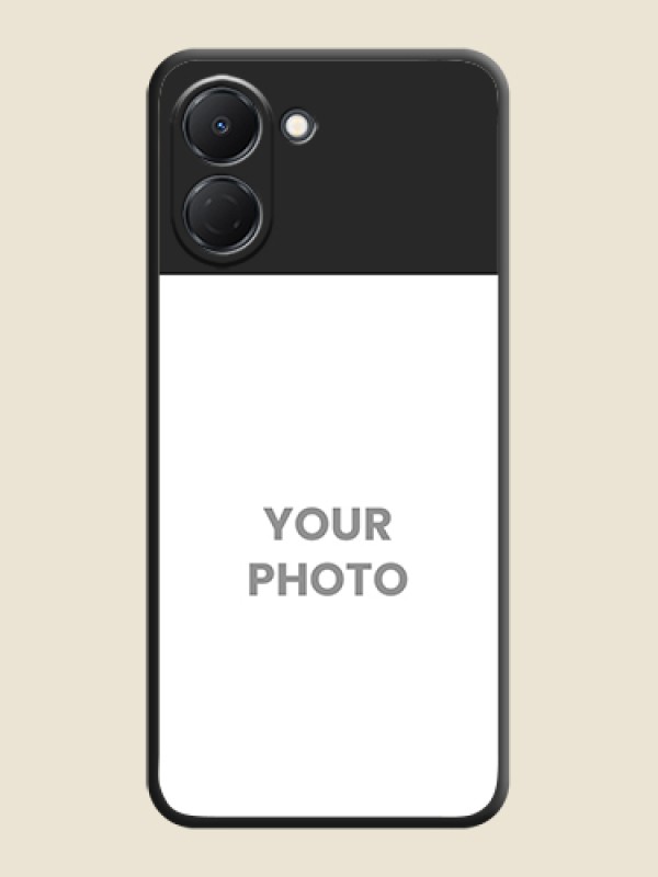 Custom Image Upload With Space Black Color On Custom Soft Matte Mobile Back Cover - Tecno Spark Go 3 - alternate view