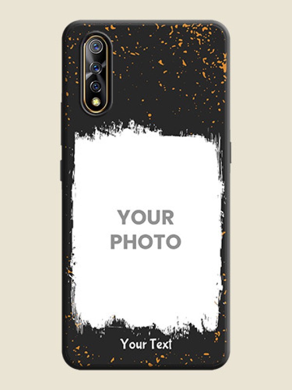 Custom Spray Free Design - Photo on Space Black Soft Matte Phone Cover - Vivo S1 - alternate view