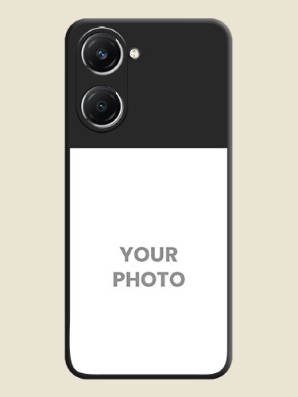 Custom Image Upload With Space Black Color On Custom Soft Matte Mobile Back Cover - Vivo T3 Lite 5G - alternate view
