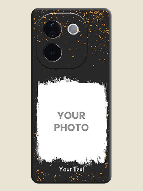 Custom Spray Free Design on Photo On Space Black Custom Soft Matte Mobile Back Cover - Vivo T3 Pro 5G - alternate view
