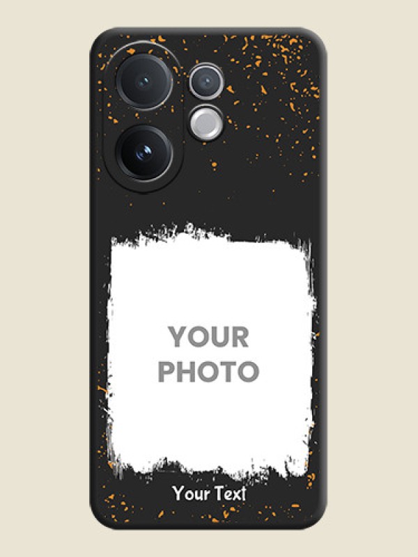 Custom Spray Free Design on Photo On Space Black Custom Soft Matte Mobile Back Cover - Vivo T4 Pro 5G - alternate view