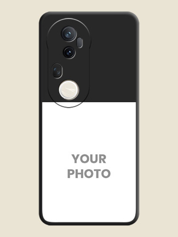 Custom Image Upload With Space Black Color On Custom Soft Matte Mobile Back Cover - Vivo T4 Ultra 5G - alternate view