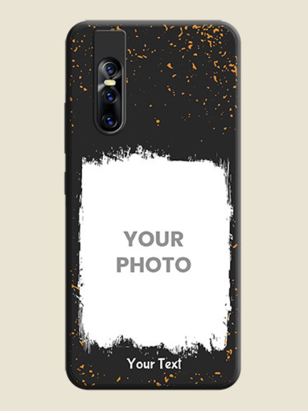Custom Spray Free Design - Photo on Space Black Soft Matte Phone Cover - Vivo V15 Pro - alternate view