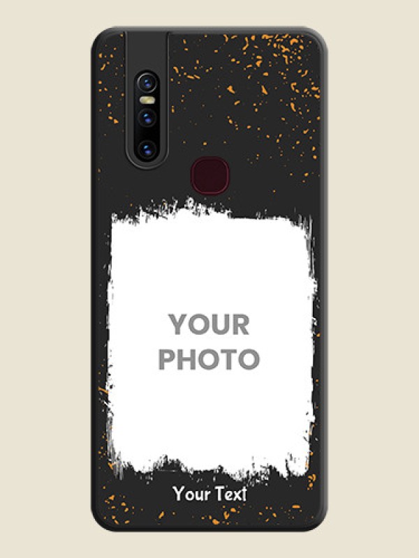 Custom Spray Free Design on Photo on Space Black Soft Matte Phone Cover - Vivo V15 - alternate view