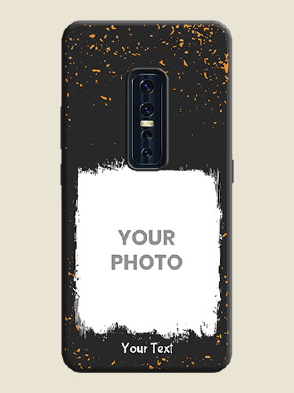 Custom Spray Free Design - Photo on Space Black Soft Matte Phone Cover - Vivo V17 Pro - alternate view