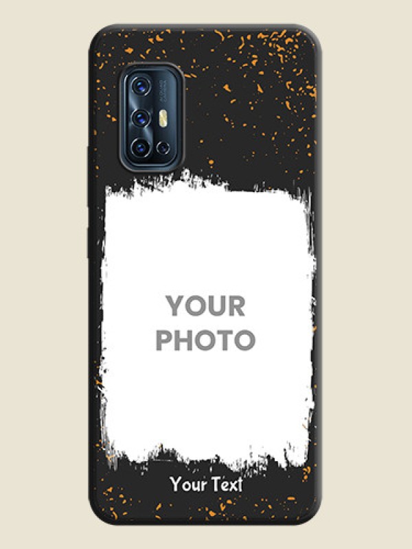 Custom Spray Free Design - Photo on Space Black Soft Matte Phone Cover - Vivo V17 - alternate view