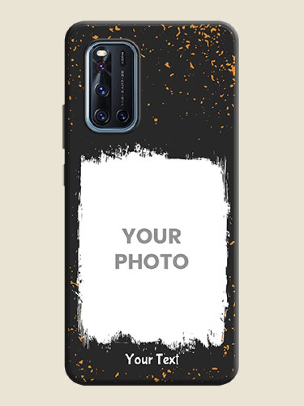 Custom Spray Free Design - Photo on Space Black Soft Matte Phone Cover - Vivo V19 - alternate view