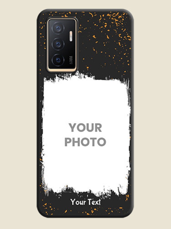 Custom Spray Free Design on Photo on Space Black Soft Matte Phone Cover - Vivo V23e 5G - alternate view