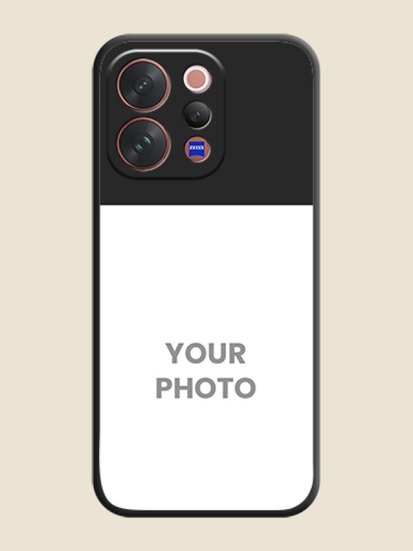 Custom Image Upload With Space Black Color On Custom Soft Matte Mobile Back Cover - Vivo V70 Elite 5G - alternate view