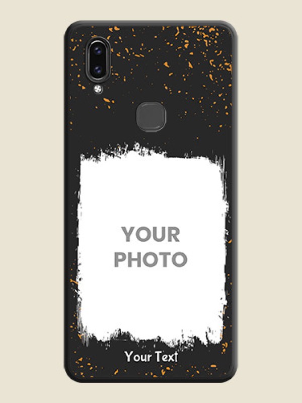 Custom Spray Free Design on Photo on Space Black Soft Matte Phone Cover - Vivo V9 - alternate view