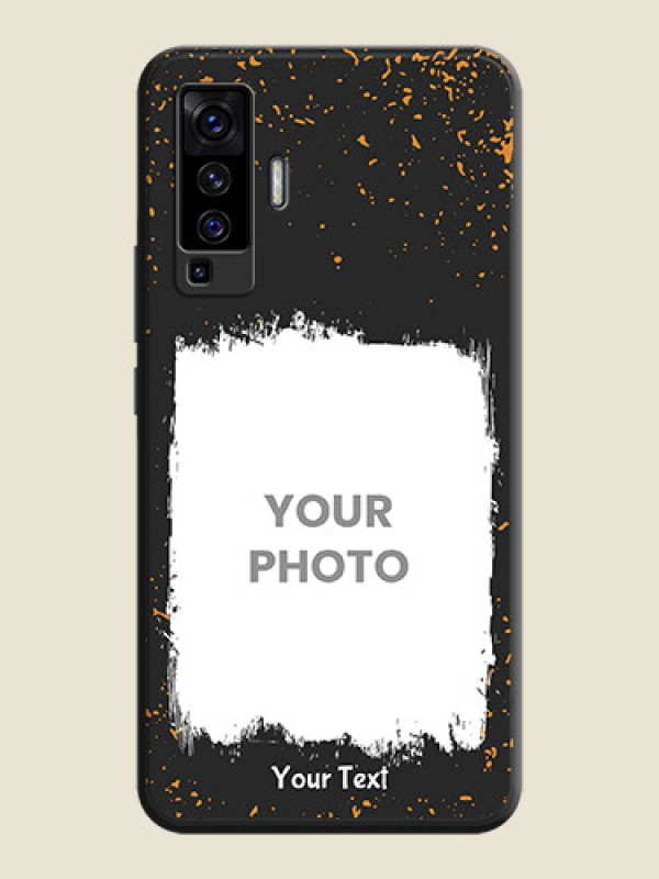 Custom Spray Free Design - Photo on Space Black Soft Matte Phone Cover - Vivo X50  - alternate view