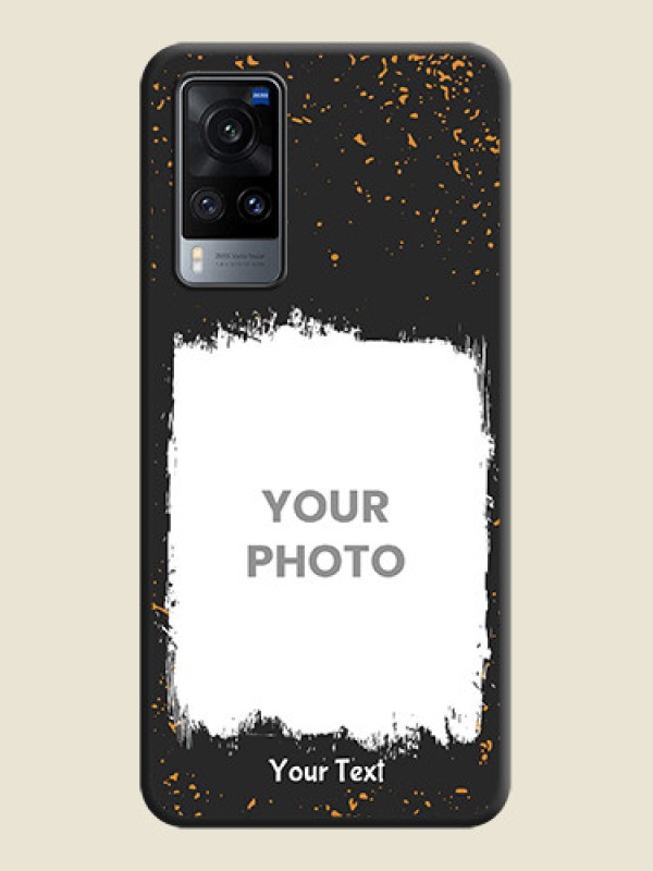 Custom Spray Free Design on Photo on Space Black Soft Matte Phone Cover - Vivo X60 - alternate view
