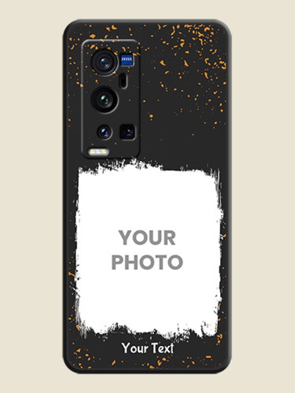 Custom Spray Free Design on Photo on Space Black Soft Matte Phone Cover - Vivo X60 Pro Plus - alternate view