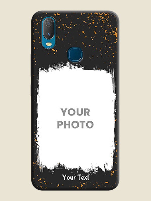 Custom Spray Free Design - Photo on Space Black Soft Matte Phone Cover - Vivo Y11 - alternate view