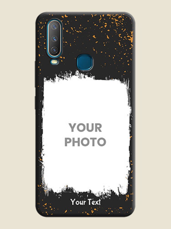 Custom Spray Free Design - Photo on Space Black Soft Matte Phone Cover - Vivo Y15 - alternate view