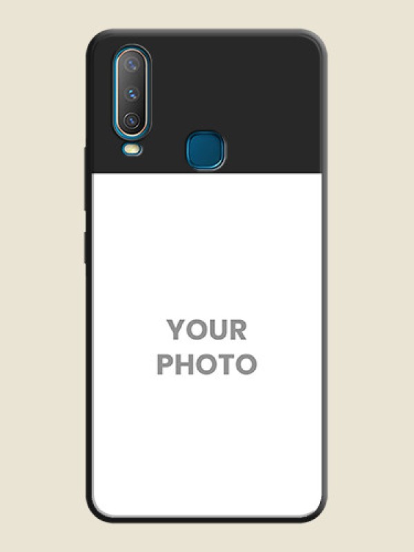 Custom Image Upload With Space Black Color On Custom Soft Matte Mobile Back Cover - Vivo Y17 - alternate view