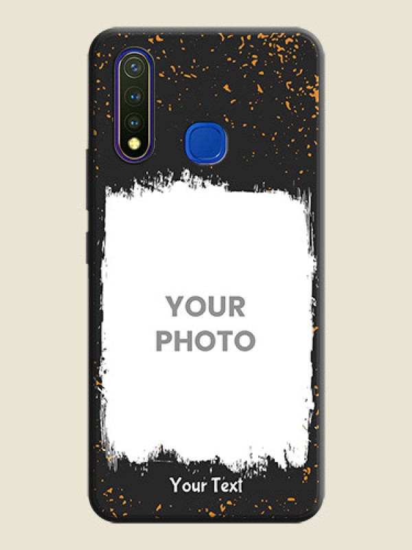Custom Spray Free Design - Photo on Space Black Soft Matte Phone Cover - Vivo Y19 - alternate view