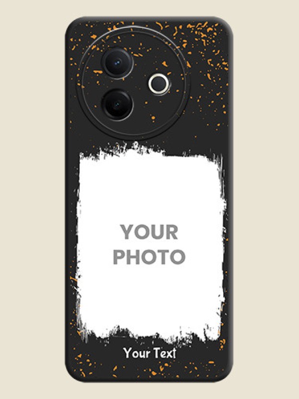 Custom Spray Free Design on Photo On Space Black Custom Soft Matte Mobile Back Cover - Vivo Y39 5G - alternate view