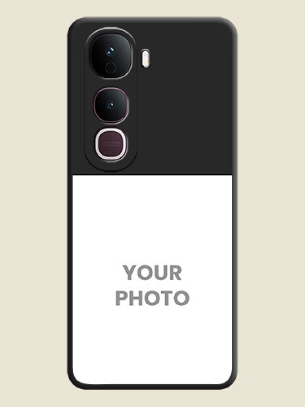 Custom Image Upload With Space Black Color On Custom Soft Matte Mobile Back Cover - Vivo Y400 Pro 5G - alternate view