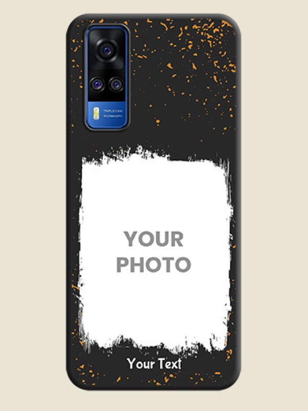 Custom Spray Free Design on Photo on Space Black Soft Matte Phone Cover - Vivo Y51A - alternate view
